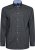 Kam Jeans 6362 All Over Eye Print Long Sleeve Navy - Košile - Košile 2XL-10XL