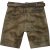 JP1880 Shorts Goat Suede with Belt Buckle Traditional Moss Green - Slavnostní oblečení - Slavnostní oblečení – Oslavujte stylově a pohodlně