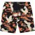 JP1880 Bermuda Shorts Floral All-over Print Black - Šortky - Šortky Nadměrné Velikosti W40-W60
