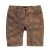 JP1880 Shorts Leather Traditional Cowhide Brown - Šortky - Šortky Nadměrné Velikosti W40-W60