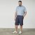 North Latitude Cool Effect Comfort Fit Shorts Blue - Šortky - Šortky Nadměrné Velikosti W40-W60