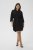 Kaffe Curve Mille Short Shirt Dress Black Deep - Mini šaty - 