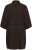 Kaffe Curve Mille Short Shirt Dress Black Coffee Brown - Mini šaty - 