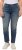 Ulla Popken Distressed Stretch Fit Boyfriend Jeans Blue Denim - Džíny & Kalhoty ve Velkých Velikostech – Plus Size - 