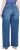 Ulla Popken Extra Wide Leg Stretch Fit Jeans Denim Blue - Džíny & Kalhoty ve Velkých Velikostech – Plus Size - 