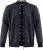 D555 Dereham 2 Knitted Sweater with Zipper Charcoal Marl - Mikiny & mikiny s kapucí - Mikiny & Mikiny s kapucí 2XL-12XL