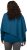 Ulla Popken Knit Pointed Hem Poncho Cerulean - Mikiny & mikiny s kapucí - 