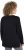 Ulla Popken Sequined Star Rolled Edge Sweater Black - Mikiny & mikiny s kapucí - 