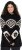 Ulla Popken Aztec Pattern Turtleneck Sweater Black - Mikiny & mikiny s kapucí - 
