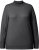 Ulla Popken Long Sleeves Mock Turtleneck Sweater Charcoal Grey Melange - Mikiny & mikiny s kapucí - 