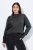 Ulla Popken Long Sleeves Mock Turtleneck Sweater Charcoal Grey Melange - Mikiny & mikiny s kapucí - Pohodlné mikiny, hoodie a pleteniny