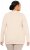 Ulla Popken Long Sleeves Mock Turtleneck Sweater Nature Melange - Mikiny & mikiny s kapucí - 
