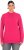 Ulla Popken Long Sleeves Mock Turtleneck Sweater Red Pink - Mikiny & mikiny s kapucí - 