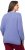 Ulla Popken Long Sleeve Knit Mountain Range Sweater Bright Purple - Mikiny & mikiny s kapucí - 
