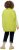 Ulla Popken Oversized Knit Sweater Vest Lime Green - Mikiny & mikiny s kapucí - 