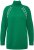 Ulla Popken Contrast Braid Turtleneck Sweater Emerald Green - Mikiny & mikiny s kapucí - 
