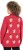 Ulla Popken Gingerbread Men Sweater Salsa Red - Mikiny & mikiny s kapucí - 