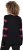 Ulla Popken Heart Print Long Sleeve V-Neck Sweater Black - Mikiny & mikiny s kapucí - 