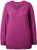 Ulla Popken Soft Fine Knit Pullover V-Neck Sweatshirt Dark Lilac - Mikiny & mikiny s kapucí - 