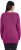 Ulla Popken Soft Fine Knit Pullover V-Neck Sweatshirt Dark Lilac - Mikiny & mikiny s kapucí - 