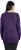 Ulla Popken Soft Fine Knit Pullover V-Neck Sweatshirt Deep Violet - Mikiny & mikiny s kapucí - 