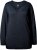 Ulla Popken Casual V-Neck Long Sleeve Sweater Navy Blue - Mikiny & mikiny s kapucí - 
