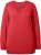 Ulla Popken Casual V-Neck Long Sleeve Sweater Salsa - Mikiny & mikiny s kapucí - 