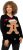 Ulla Popken Gingerbread Man Christmas Sweater Black - Mikiny & mikiny s kapucí - 