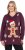 Ulla Popken Gingerbread Man Christmas Sweater Dark Wine Red - Mikiny & mikiny s kapucí - 