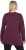 Ulla Popken Gingerbread Man Christmas Sweater Dark Wine Red - Mikiny & mikiny s kapucí - 