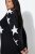 Ulla Popken Glitter Stars Soft Knit Sweater Black - Mikiny & mikiny s kapucí - Pohodlné mikiny, hoodie a pleteniny