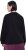 Ulla Popken Tulle Panel Sweatshirt Black - Mikiny & mikiny s kapucí - 