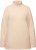 Ulla Popken Turtleneck Ribbed Trim Long Sleeve Sweater Nature Melange - Mikiny & mikiny s kapucí - 