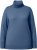 Ulla Popken Turtleneck Ribbed Trim Long Sleeve Sweater Atlantic Blue - Mikiny & mikiny s kapucí - 