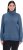 Ulla Popken Turtleneck Ribbed Trim Long Sleeve Sweater Atlantic Blue - Mikiny & mikiny s kapucí - 