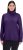 Ulla Popken Turtleneck Ribbed Trim Long Sleeve Sweater Deep Violet - Mikiny & mikiny s kapucí - 