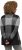 Ulla Popken Grand Check Long Sleeve Sweater Charcoal Grey Melange - Mikiny & mikiny s kapucí - 