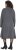 Ulla Popken Long Turtleneck Duster Sweater Graphite Grey - Mikiny & mikiny s kapucí - 