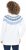 Ulla Popken Norwegian-Inspired Long Sleeve Knit Sweater Snow White - Mikiny & mikiny s kapucí - 