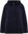 Ulla Popken Chenille Knit Hoodie Navy - Mikiny & mikiny s kapucí - 
