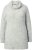 Ulla Popken Space Yarn Oversized Turtleneck Sweater Light Grey Melange - Mikiny & mikiny s kapucí - 