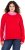 Ulla Popken Color Block Long Sleeve Sweater Lychee - Mikiny & mikiny s kapucí - 