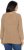 Ulla Popken Two-Tone Mixed Knit Troyer Collar Sweater Caramel - Mikiny & mikiny s kapucí - 