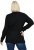 Ulla Popken Whimsical Holiday Sweater Black - Mikiny & mikiny s kapucí - 