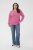 Kaffe Curve Sus Sweatshirt Pink Power - Mikiny - 