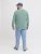 Jack & Jones Brandon Sweatshirt Turquoise - Mikiny & mikiny s kapucí - Mikiny & Mikiny s kapucí 2XL-12XL