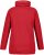 Ulla Popken Drawstring Collar Long Sleeve Sweatshirt Salsa Red - Mikiny & mikiny s kapucí - 