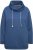 Ulla Popken Drawstring Collar Long Sleeve Sweatshirt Ink Blue - Mikiny & mikiny s kapucí - 
