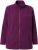 Ulla Popken Modular Fleece Zip Front Jacket Dark Cherry - Mikiny & mikiny s kapucí - 