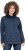Ulla Popken Teddy Collar Printed Sweatshirt Navy - Mikiny & mikiny s kapucí - 